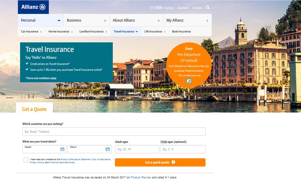 How To Get Free Allianz Travel Insurance Quote